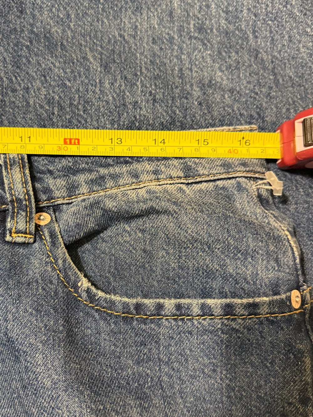 We The Free Straight-Leg Tinsley Baggy High Rise Straight Leg 30 - Picture 10 of 14